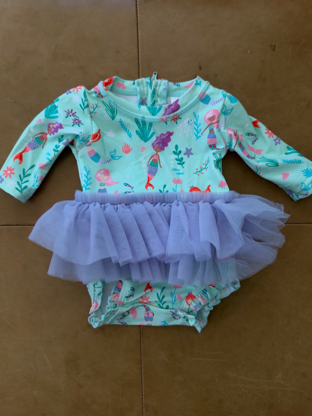 Ruffle Butts Mermaid Swimsuit 0-3M NWOT